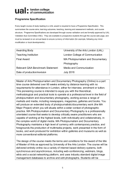 (PDF - 425KB)‌ - University of the Arts London