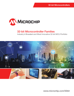 32-bit Microcontroller Families