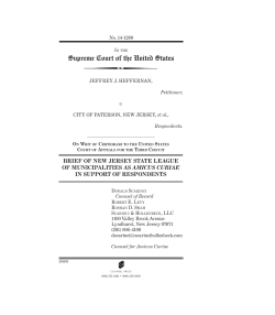Brief amicus curiae of New Jersey State League of