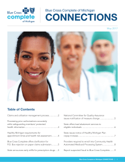 Blue Cross Complete Connections