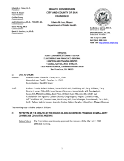 Edward A - San Francisco Department of Public Health