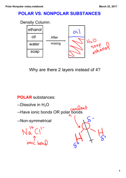 Polar Nonpolar notes.notebook