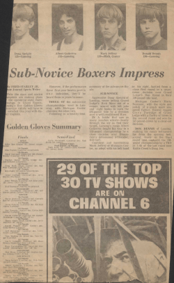 Sub-Novice Boxers Impress