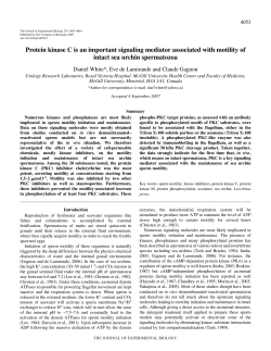 Protein kinase C is an important signaling mediator associated with