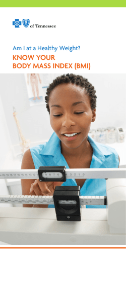 bmi - BlueCross BlueShield of Tennessee