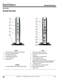 HP t630 Thin Client