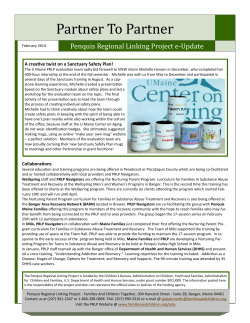 File - Penquis Regional Linking Project
