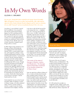 In My Own Words