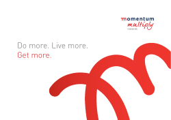 Do more. Live more. Get more.