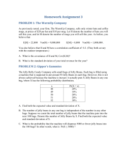 Homework Assignment 3 - Kellogg.northwestern.edu