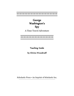 ************************** George Washington`s Spy
