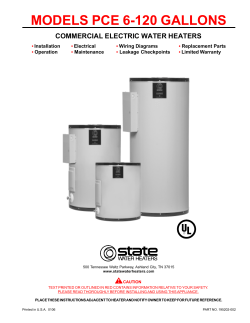 State PCE 6-120 Commercial Electric 195202