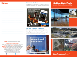 Golden Gate Park Notes