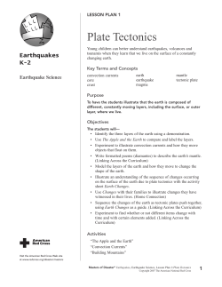 Plate Tectonics