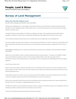 Bureau of Land Management