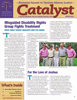 about the Bruce story - Treatment Advocacy Center