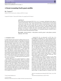 A Kozai-resonating Earth quasi-satellite
