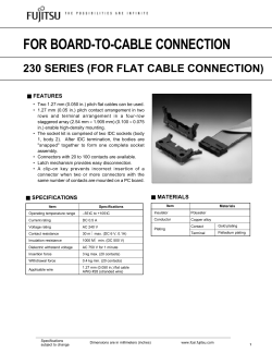 for board-to-cable connection