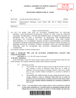 HB 280 - North Carolina General Assembly
