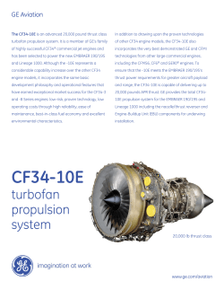 CF34-10E - GE Aviation