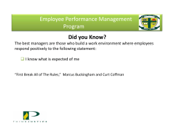 Employee Performance Management Program Did you Know?