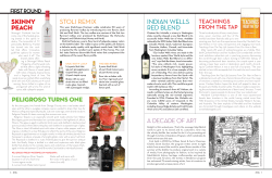 IndIan Wells Red Blend stolI RemIx SKINNY PEACH