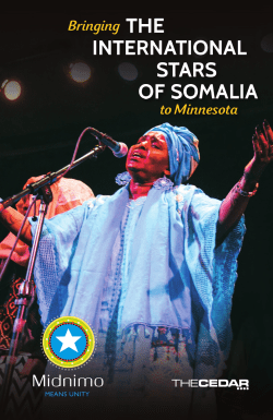 Bringing The International Stars of Somalia to Minnesota
