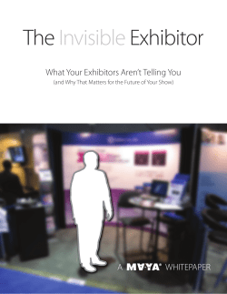 The Invisible Exhibitor