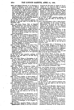 THE LONDON GAZETTE, AfcBIL 10, 1866.