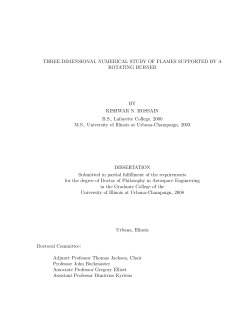 THREE-DIMENSIONAL NUMERICAL STUDY OF