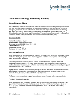 Mono Ethylene Glycol