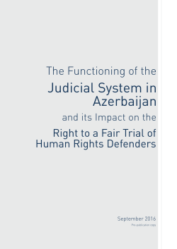 Judicial System in Azerbaijan