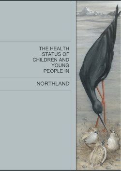 Microsoft Word - The Health Status of Children