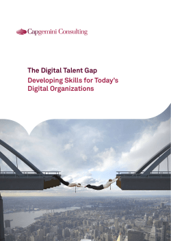 The Digital Talent Gap Developing Skills for Today`s