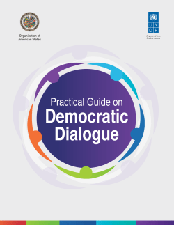A Practical Guide on Democratic Dialogue