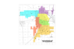 City Ward Map - City of McAlester