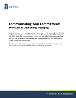 Communicating Your Commitment