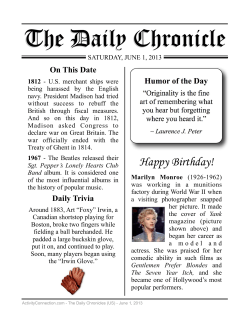 The Daily Chronicle - Activity Connection