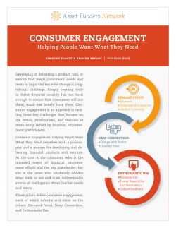 Consumer Engagement