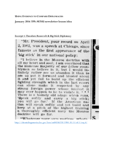speeches and newspaper articles
