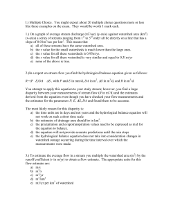 I.) Multiple Choice. You might expect about 20 multiple choice