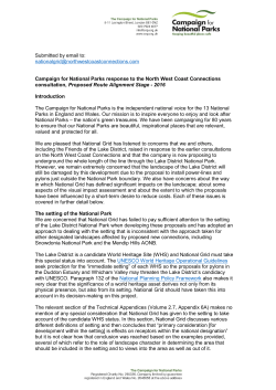 Submitted by email to: nationalgrid@northwestcoastconnections