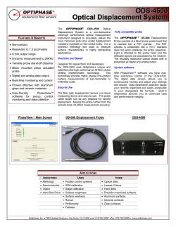 ODS-4500 Optical Displacement System