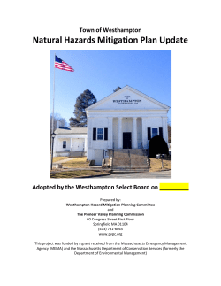 Hazard Mitigation Draft Plan