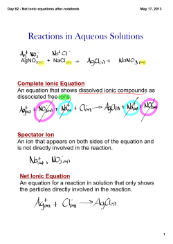 Day 62 - Net ionic equations after.notebook