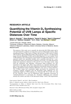 Quantifying the vitamin D3 synthesizing potential of