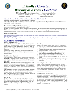 CM 12 Dec Friendly Cheerful Working as a Team Celebrate 2016