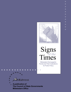 Signs of the Times: Midwestern Demographic Trends and Their