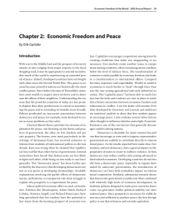 Economic Freedom and..