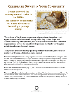 celebrate owney in your community
